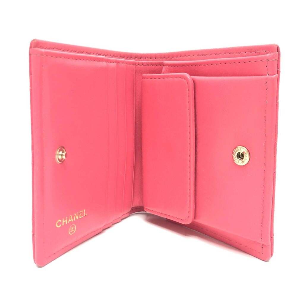 CHANEL Authentic Pink Caviar Leather Wallet - Picture 8 of 13